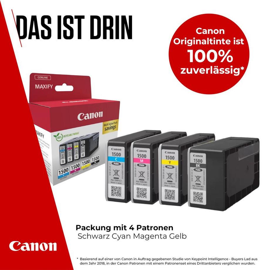 Canon  PGI-1500 BK/C/M/Y Multipack 