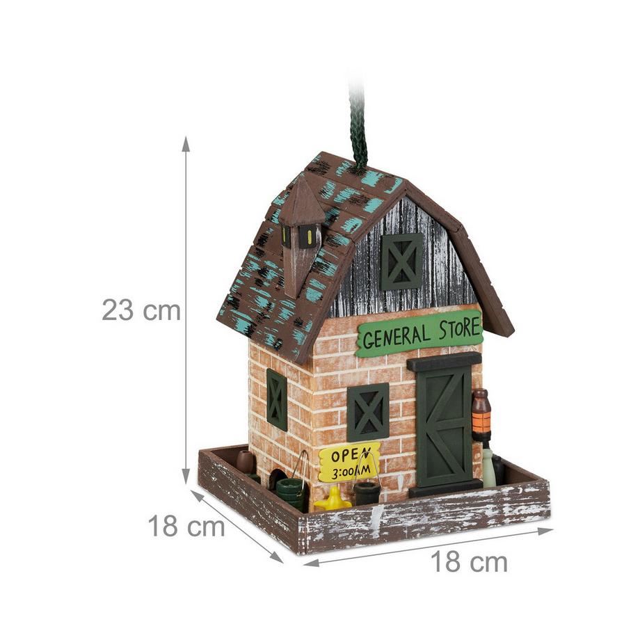 B2X  Dekoratives Vogelhaus-Ladendesign 