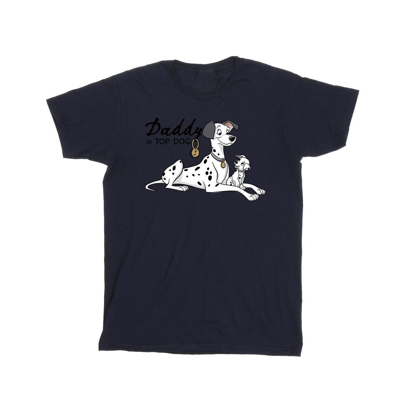 Image of 101 Dalmatians Top Dog Tshirt Herren Marine S