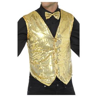 smiffys Gilet costume con paillettes  