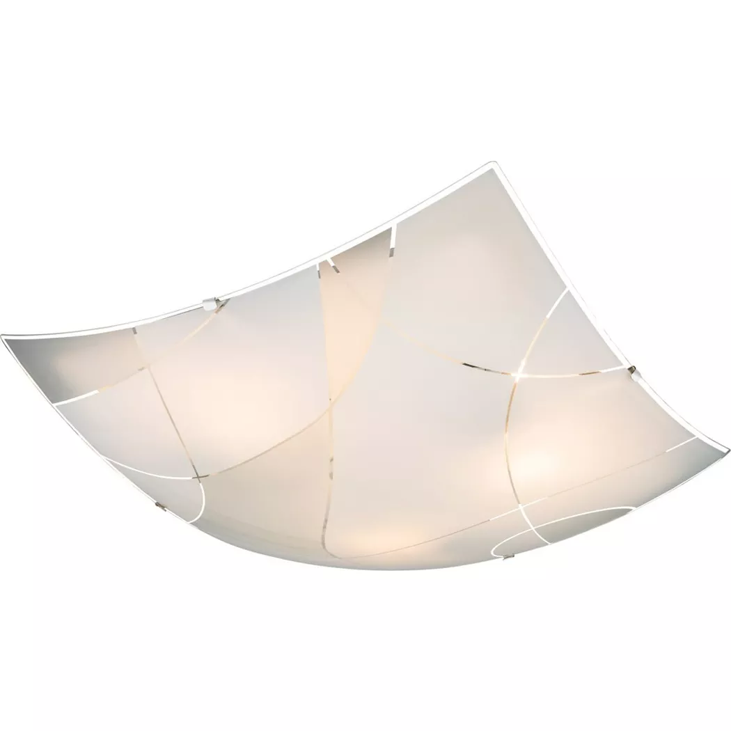 mutoni – Deckenleuchte Paranja 40x40x8, One Size, Multicolor