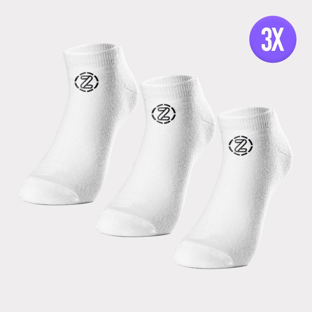 Sneakzmarket  Chaussettes Low - Blanc 