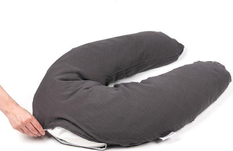 doomoo  Stillkissen Comfy Big grau 