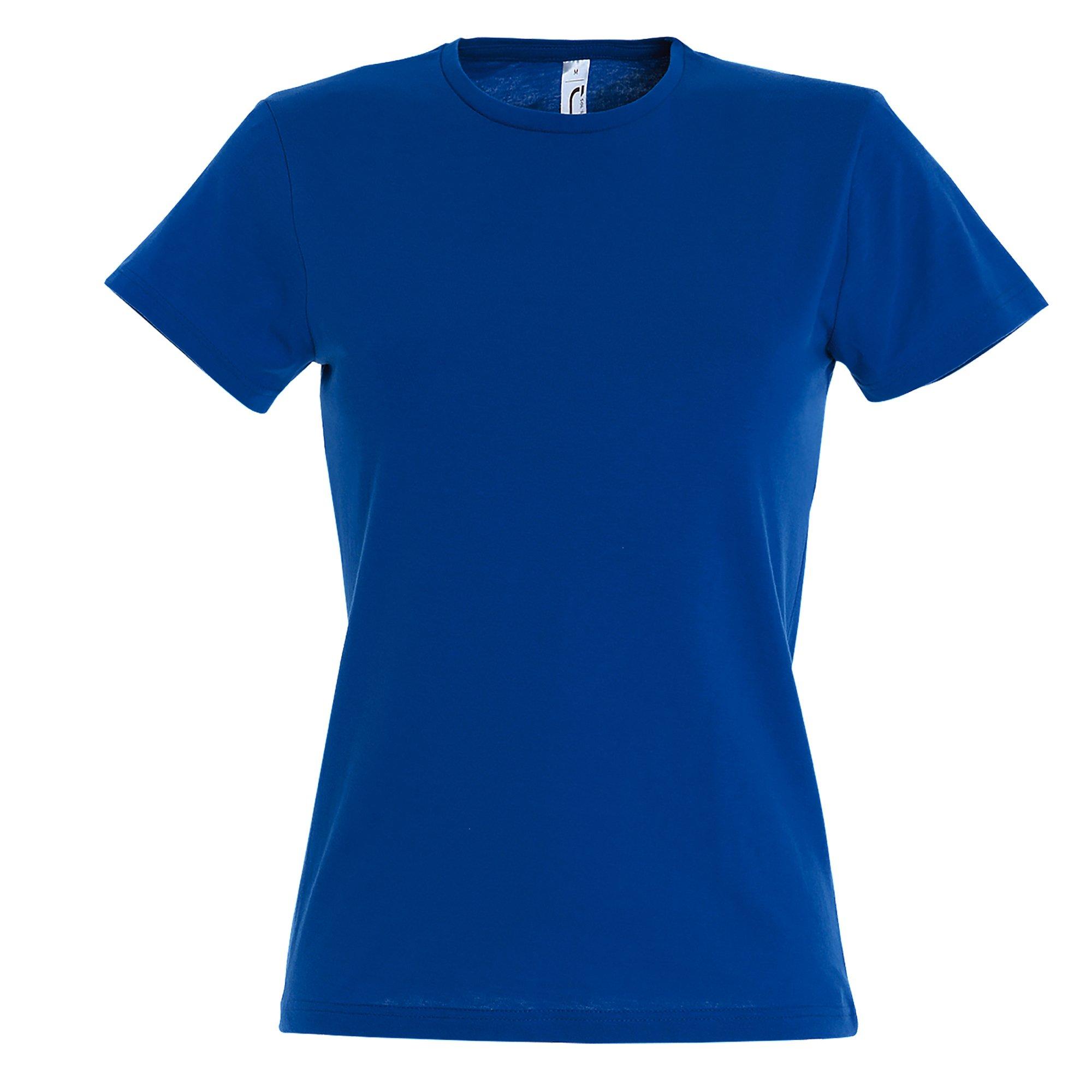 Image of Tshirt, Kurzarm, Rundhalsausschnitt Damen Königsblau L