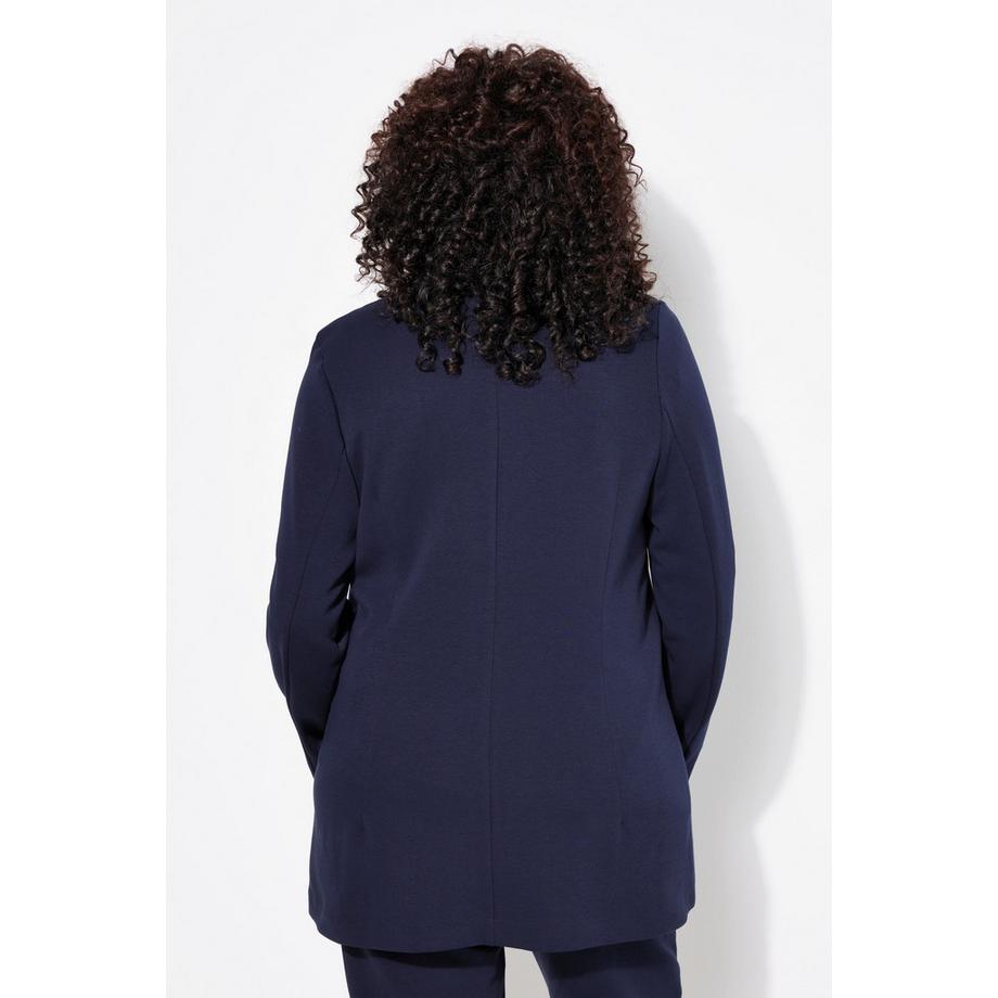 Ulla Popken Punto di Roma A-Linie Stretch Blazer Reverskragen  