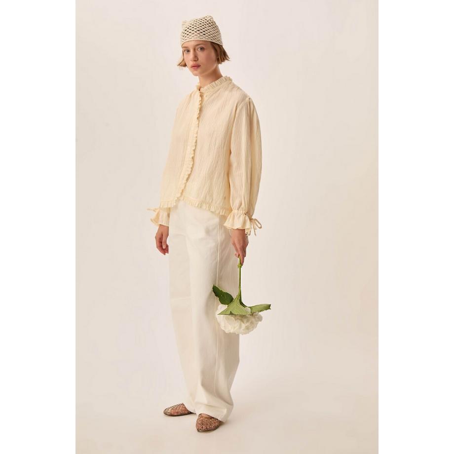 Des Petits Hauts Rüschenbluse  