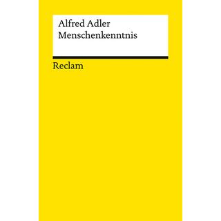 Menschenkenntnis Adler, Alfred; Rüedi, Jürg (Hrsg.) Taschenbuch 