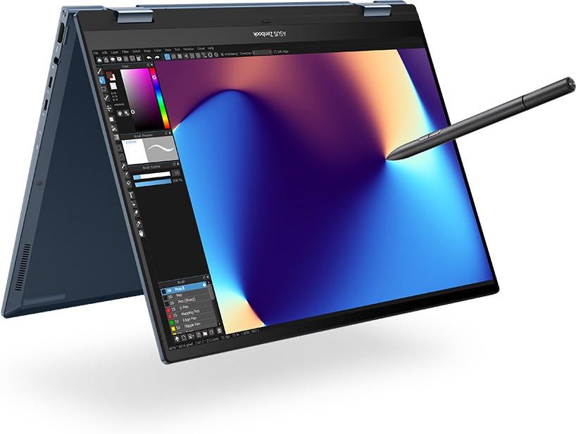 Image of Zenbook 14 Flip OLED UP3404VA-KN058W (14.5" WQXGA+, i7P, 16GB, 1TB SSD, Intel Iris Xe, W11H)