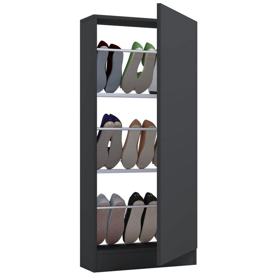 Holz Schuhschrank Schuhkommode Schuhregal Schuhständer Fulisa L