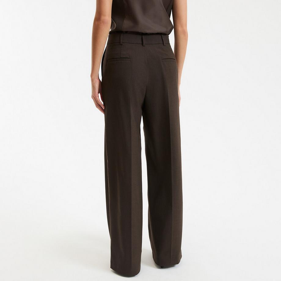 La Redoute Collections Pantalon large à plis  