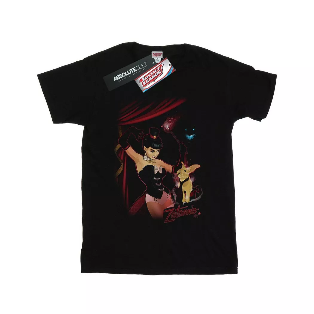 DC COMICS - TShirt, für Damen, Schwarz, Größe XL