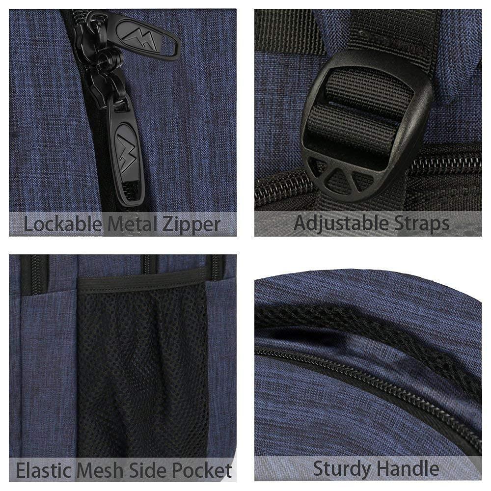 Only-bags.store Zaino per laptop impermeabile antifurto borsa da scuola  