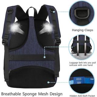 Only-bags.store Zaino per laptop impermeabile antifurto borsa da scuola  