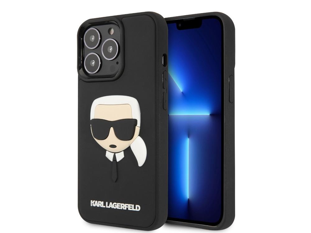 KARL LAGERFELD  Coque iPhone 14 Pro Max 3D Karl's Head 