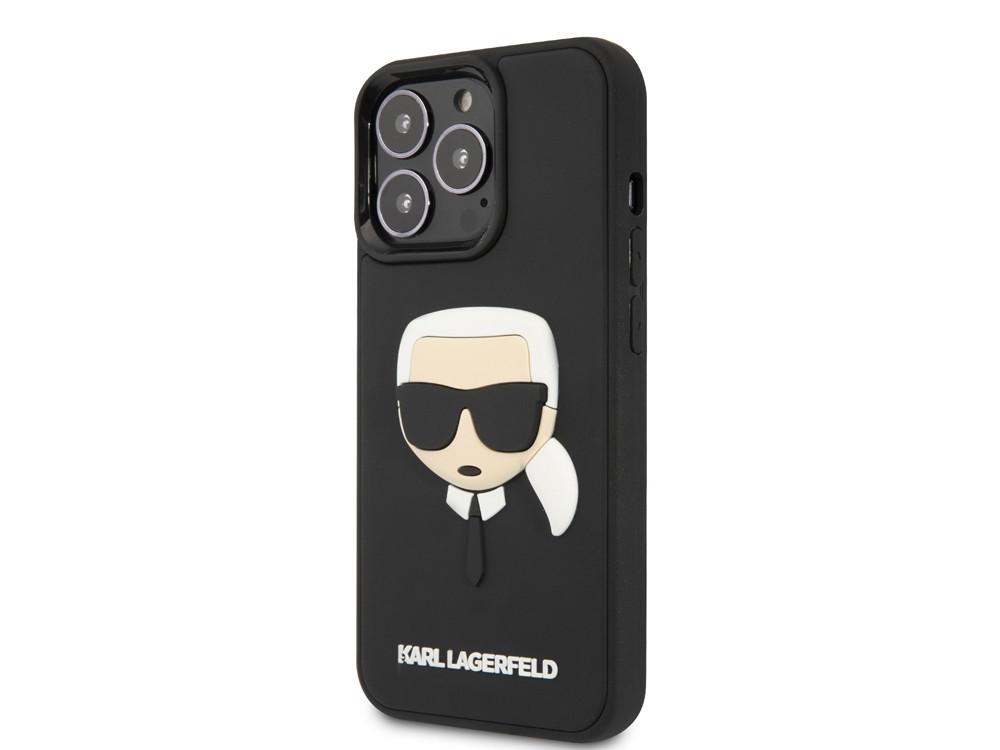 KARL LAGERFELD  Coque iPhone 14 Pro Max 3D Karl's Head 