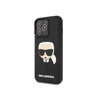 KARL LAGERFELD  Coque iPhone 14 Pro Max 3D Karl's Head 