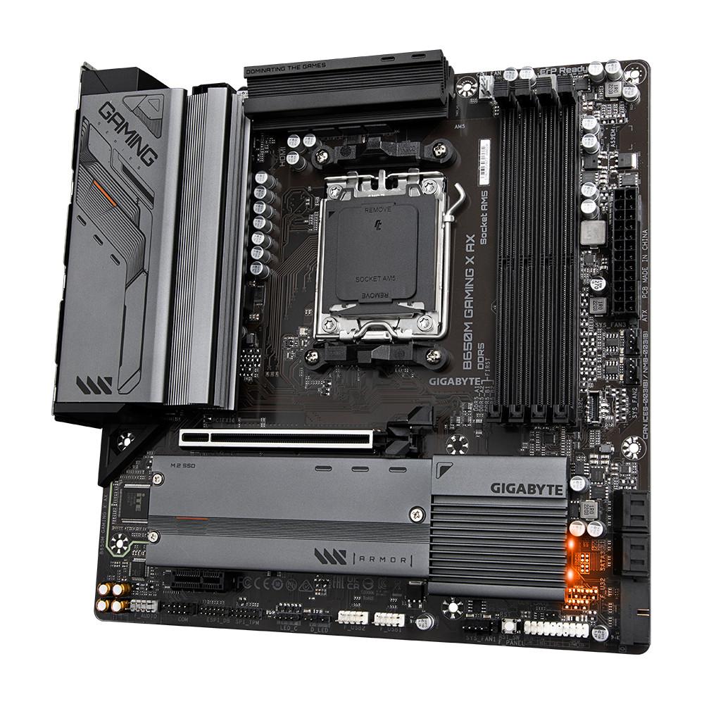 Gigabyte  B650M GAMING X AX (rev. 1.x) AMD B650 Emplacement AM5 micro ATX 