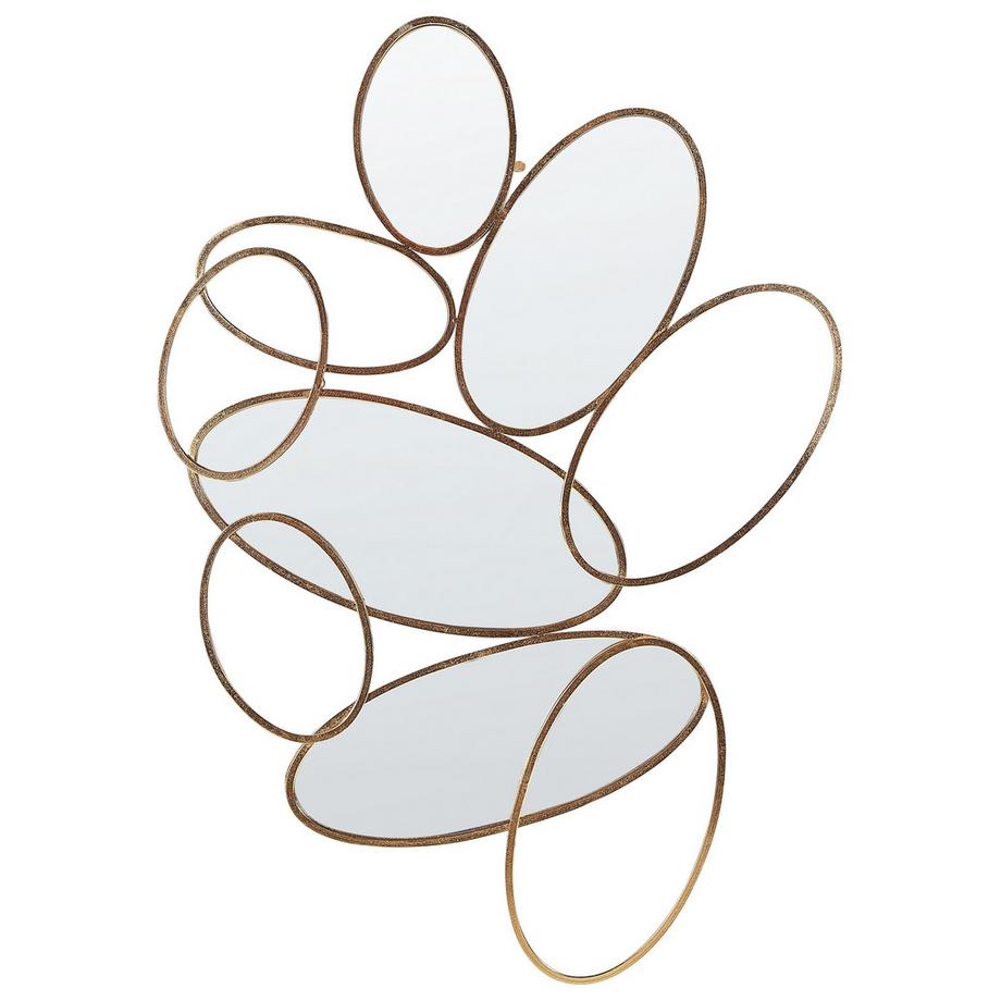 Beliani Wandspiegel aus Eisen Glamourös DECIZE  