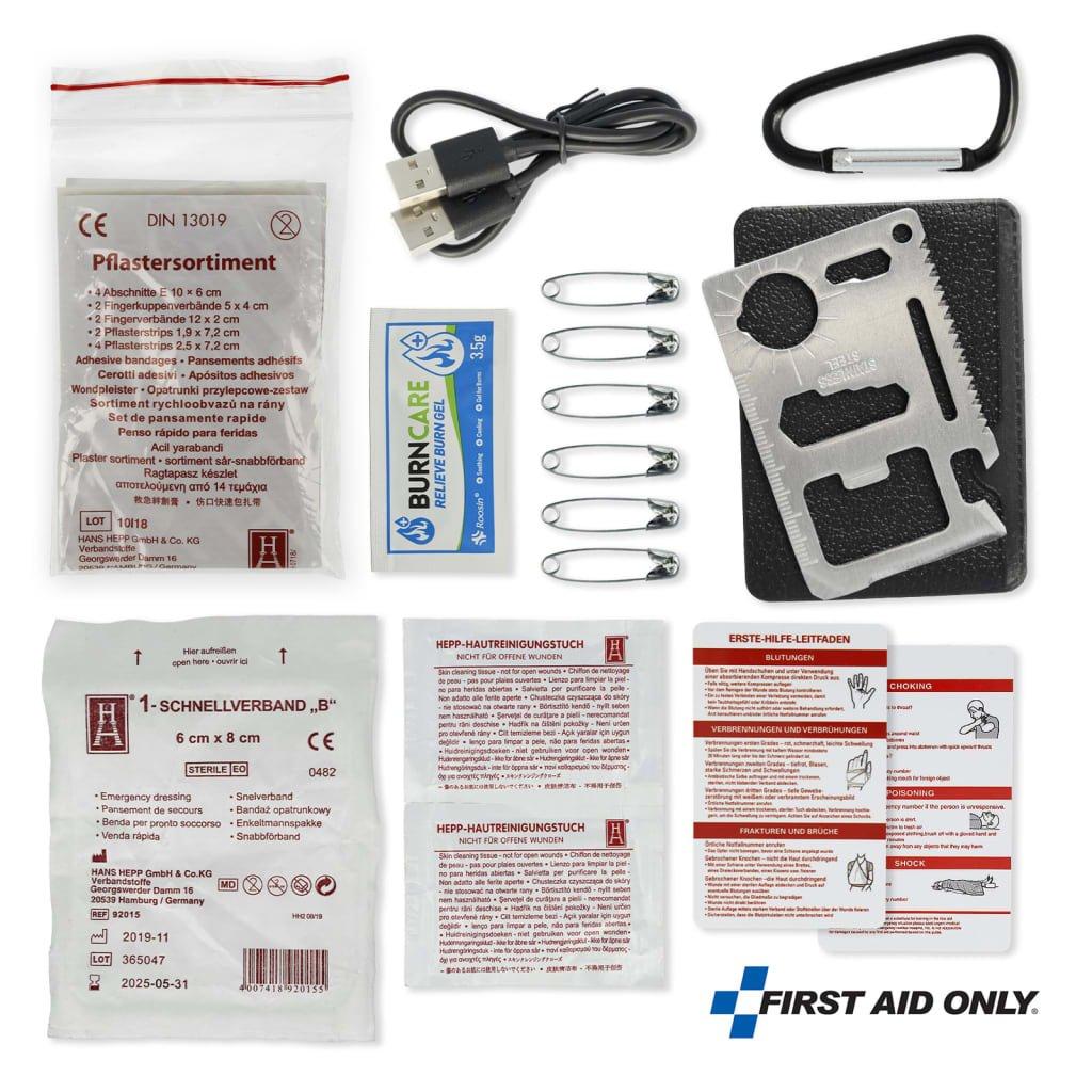 FIRST AID ONLY  Erste-hilfe-set plastik 