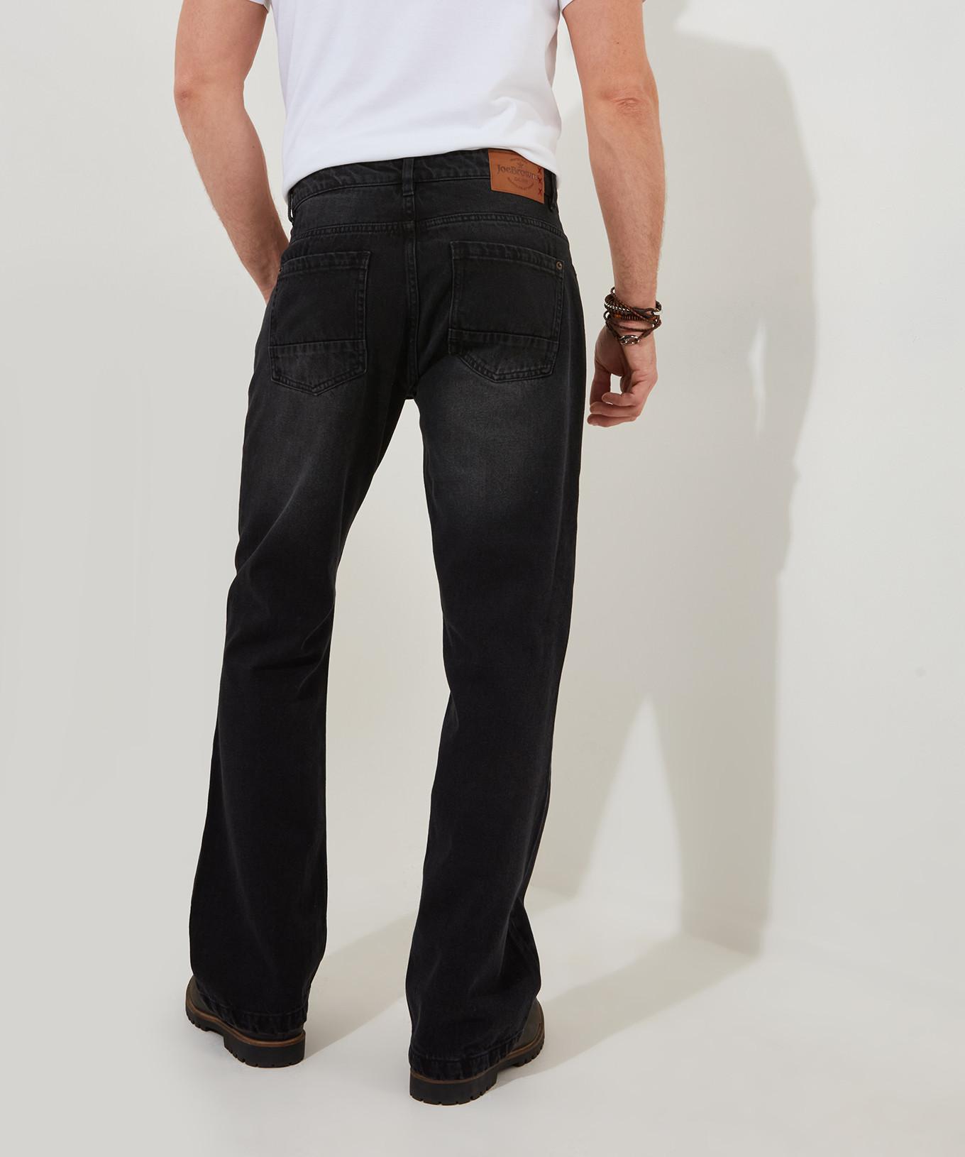 Joe Browns  Jean Bootcut Noir Délavé 