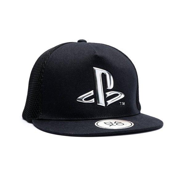 Image of Snapback Mütze, Netzmaterial Jungen Schwarz ONE SIZE