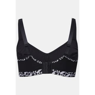 Ulla Popken  Soutien-gorge souple sans armatures, avec message - bonnet C-D 