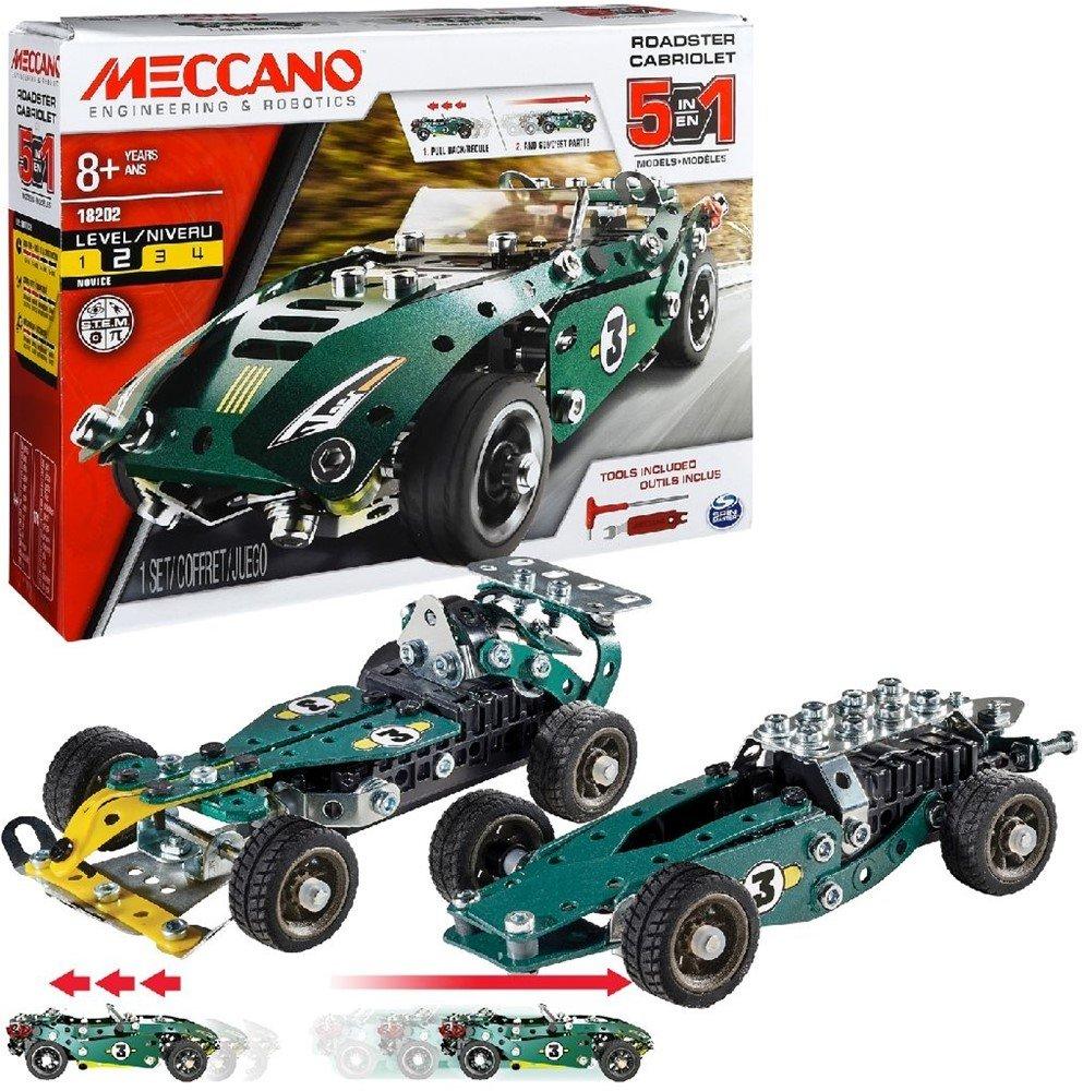 Image of Meccano 5 Model Set Roadster