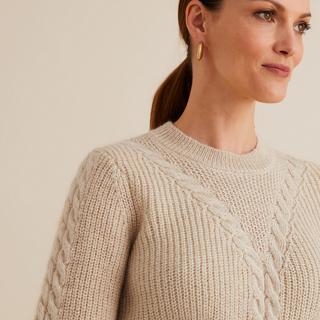 La Redoute Collections  Pullover mit Glitzereffekt 