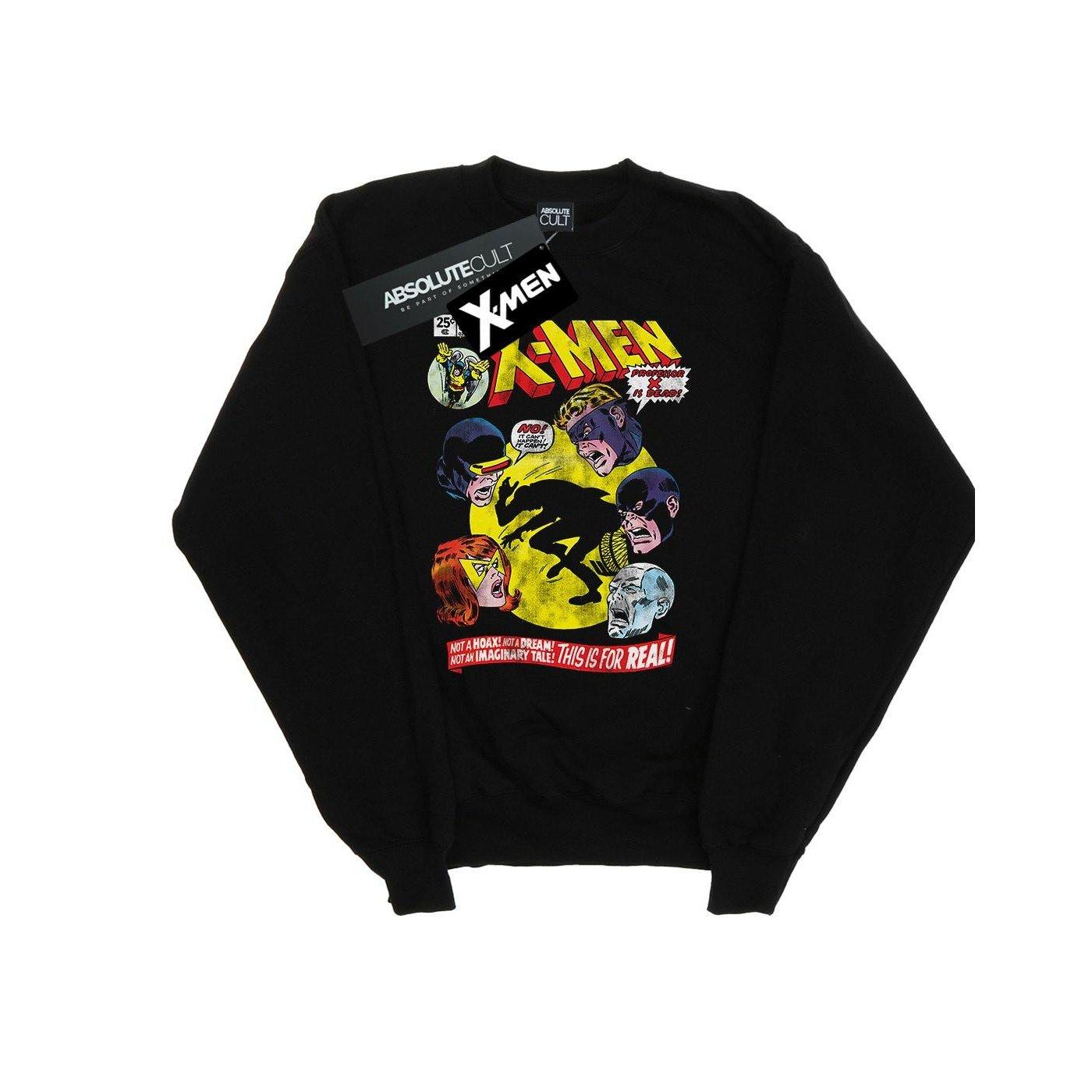 MARVEL  XMen Professor X Is Dead Sweatshirt 