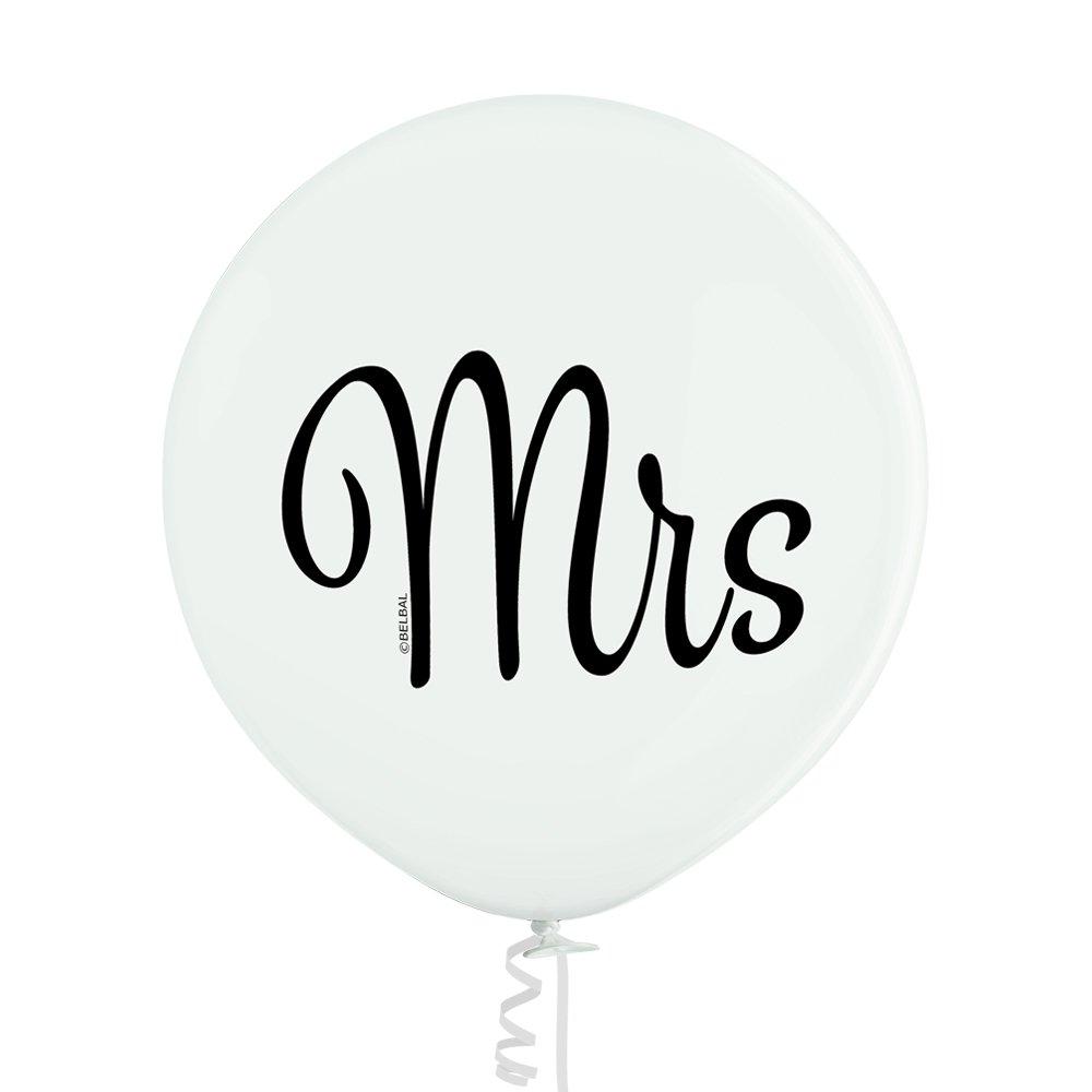Image of Mrs Spielzeugballon Unisex Weiss ONE SIZE