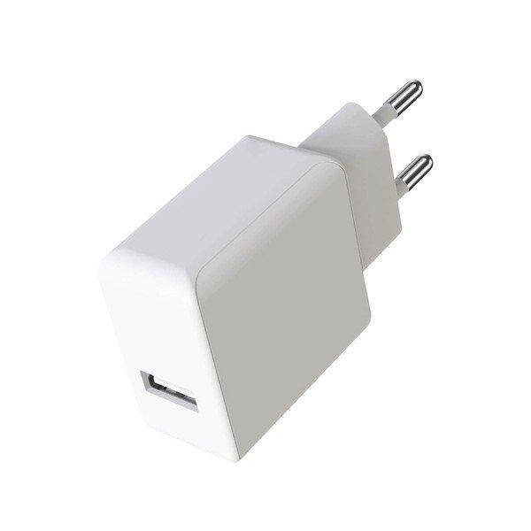 Avizar  Chargeur Secteur USB 2.1A, 10W Blanc 