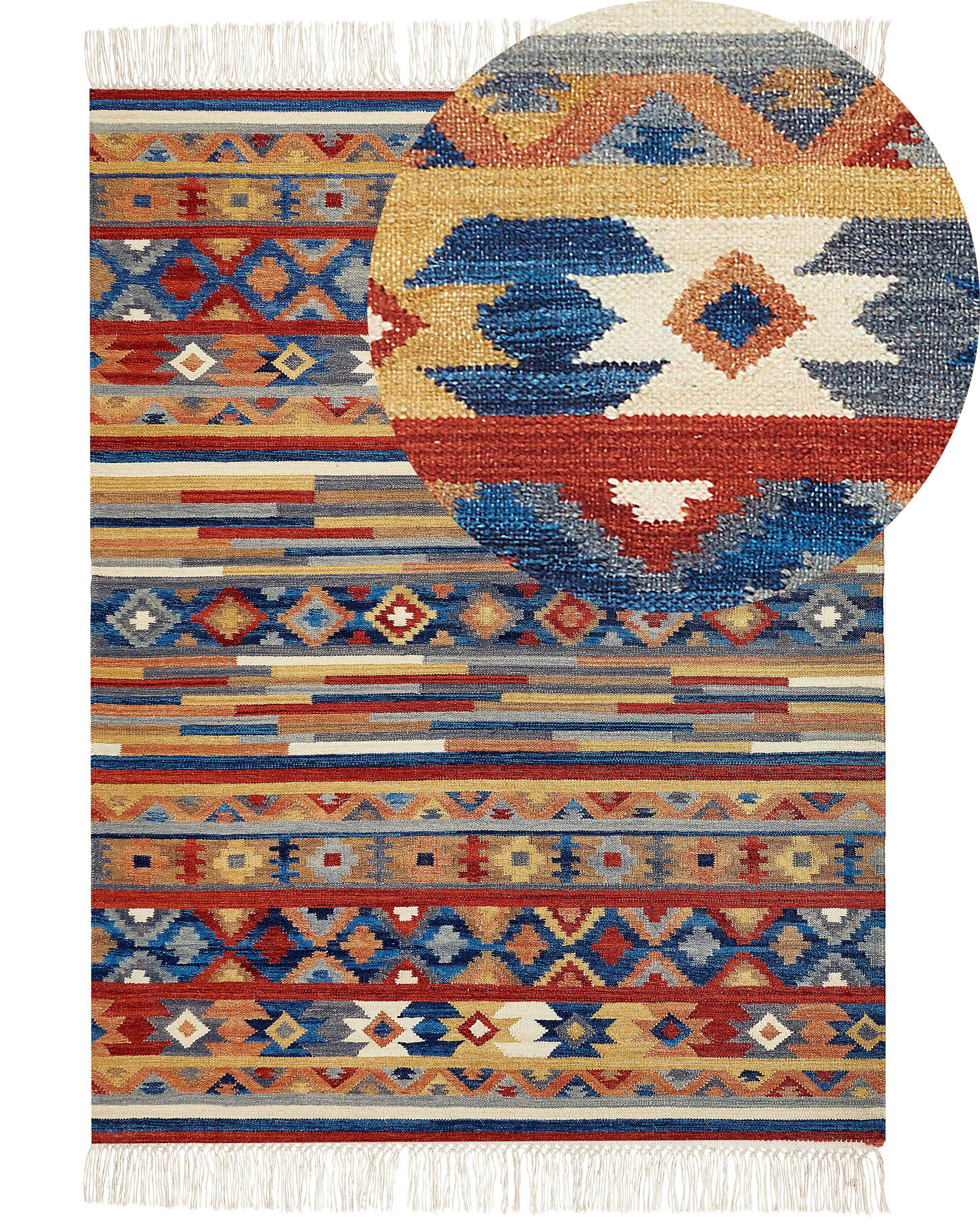 Image of Teppich aus Wolle Rustikal NORAKERT Teppich aus Wolle Rustikal NORAKERT