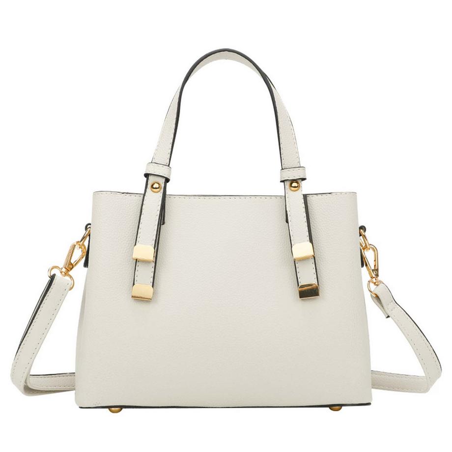 Shopper Handtasche mit drei Fächern