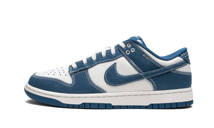 NIKE  Dunk Low Industrial Blue Sashiko 