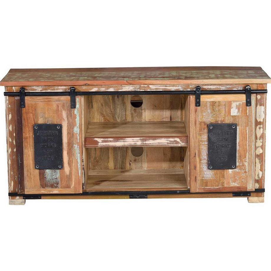 mutoni TV-Lowboard Iria Holz recycelt  
