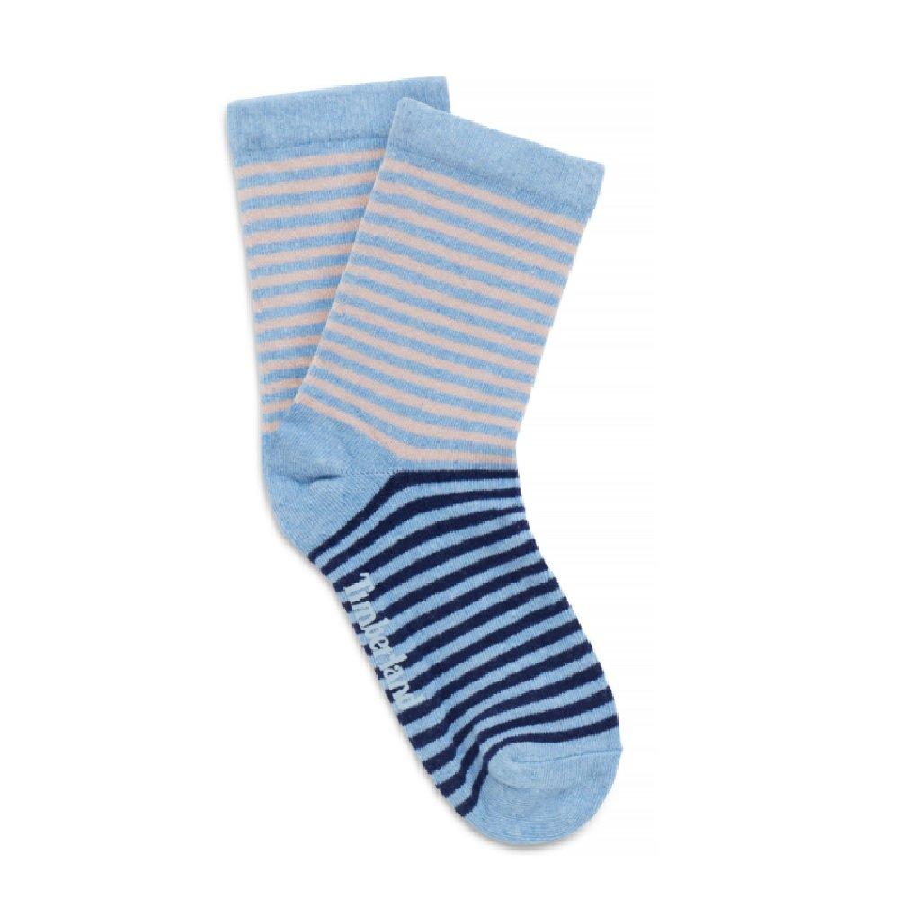 Image of Socken Mit Streifenmuster (2 Paar) Damen Blau L