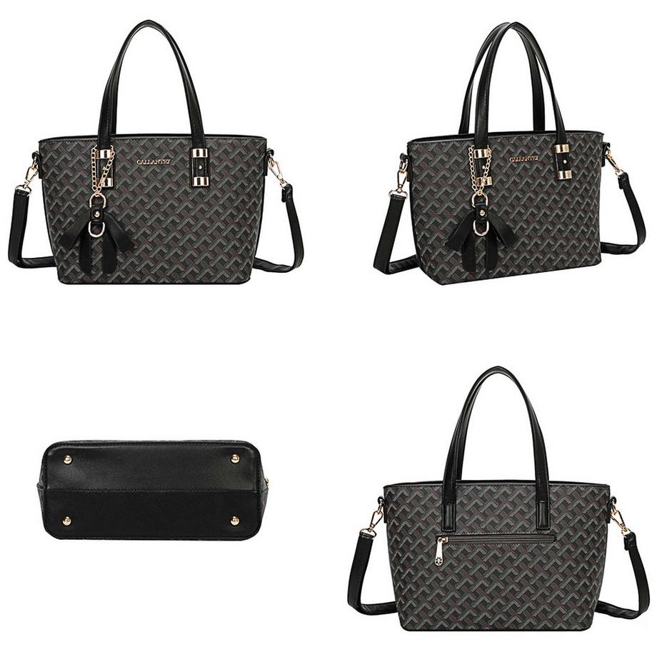 Gallantry Geflochtene Tasche mit Riemen  