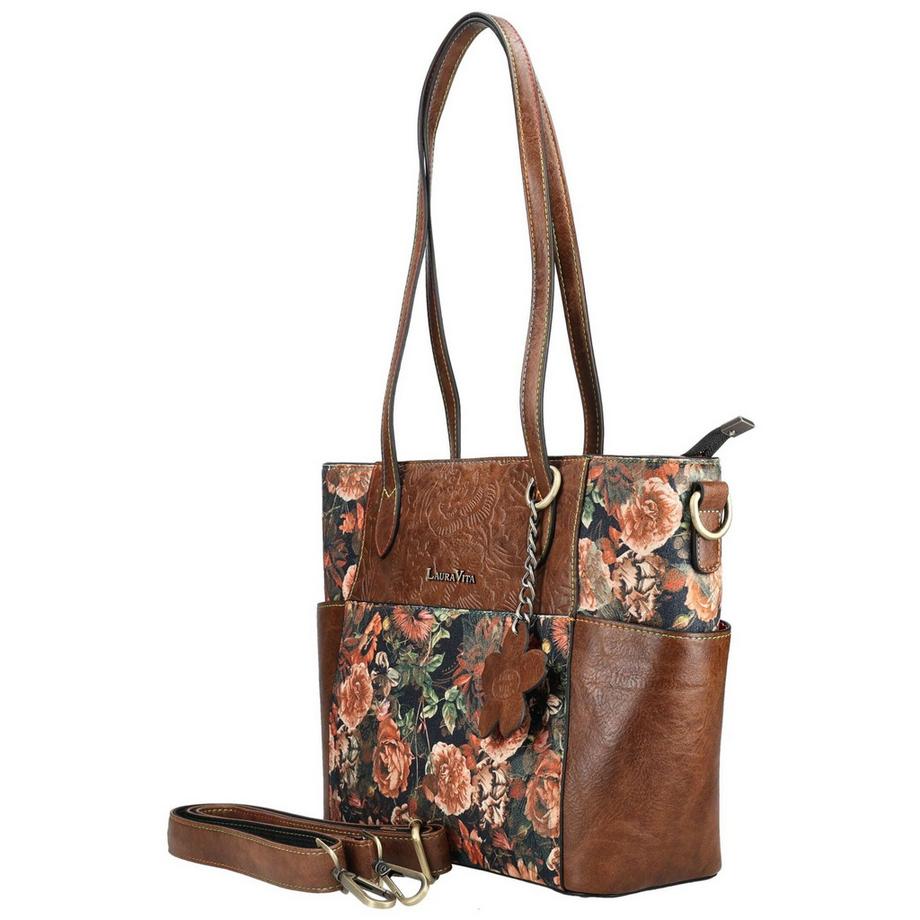 Laura Vita Sac cabas à motif floral  