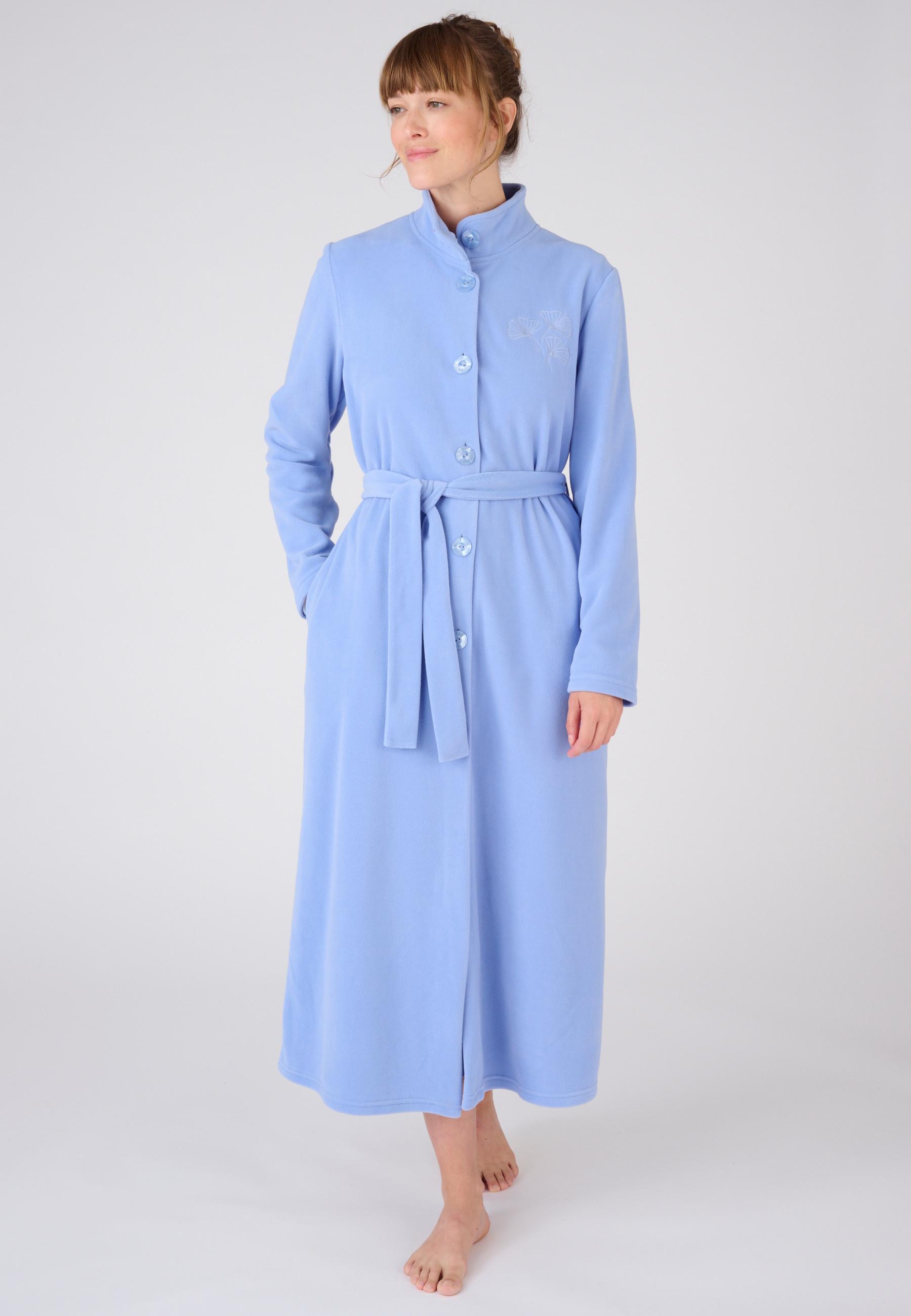 Image of Morgenmantel. Damen Blau 42/44