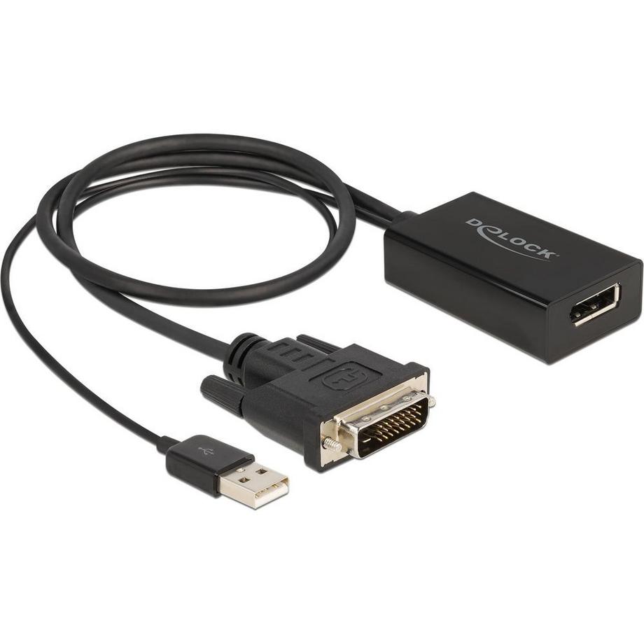 DeLock  Adaptateur  DVI-D - DisplayPort 