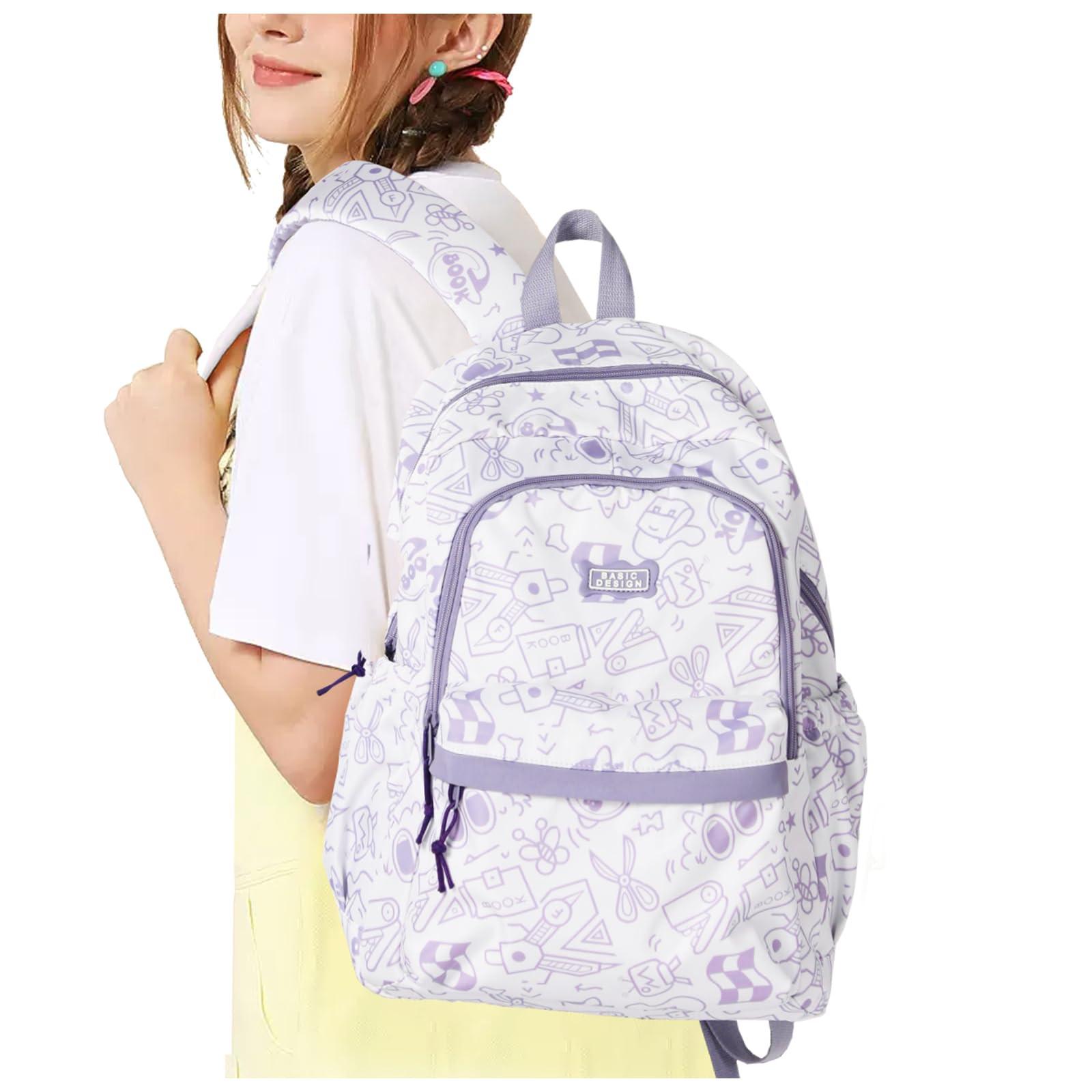 Only-bags.store Schulrucksack , Causal Travel School Bags Laptop Rucksack Leichter Rucksack Wasserabweisend  