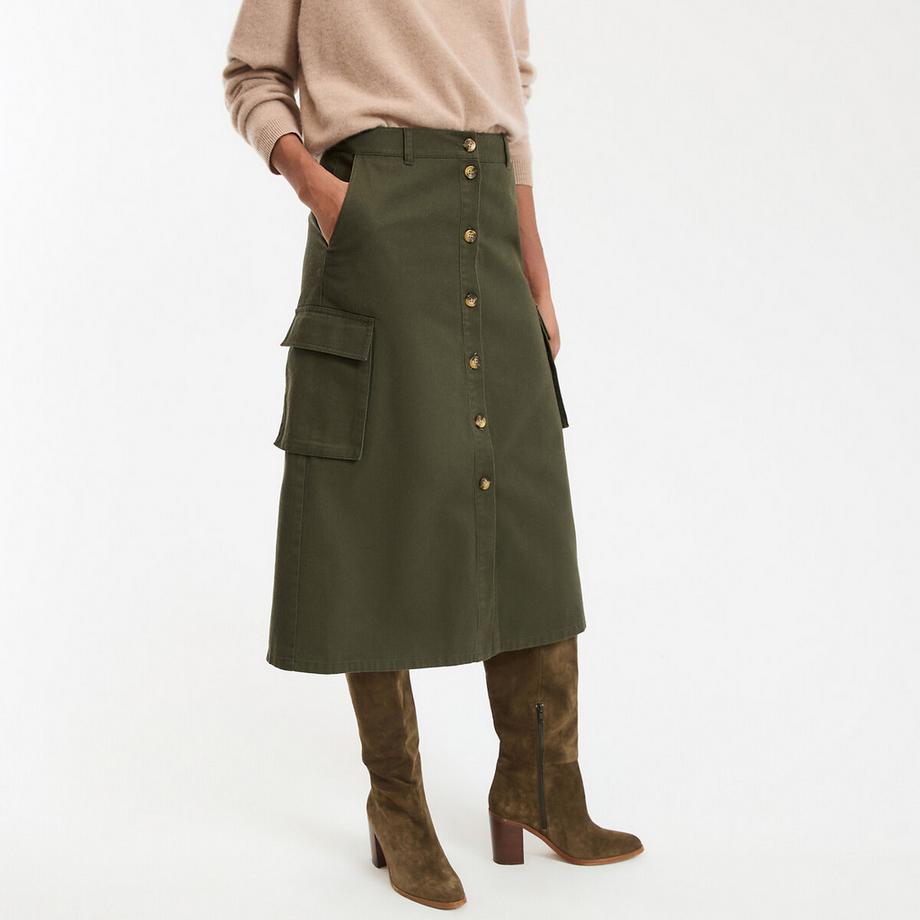 La Redoute Collections Gonna Svasata Cotone  