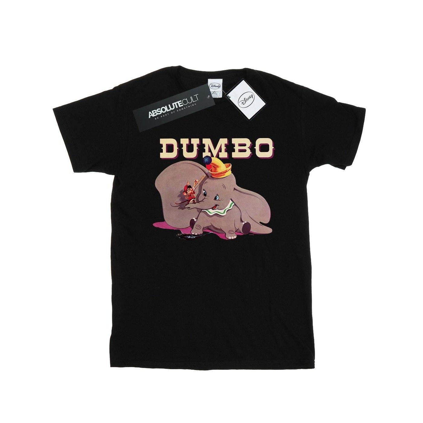 Image of Dumbo Timothy's Trombone Tshirt Unisex Schwarz 116