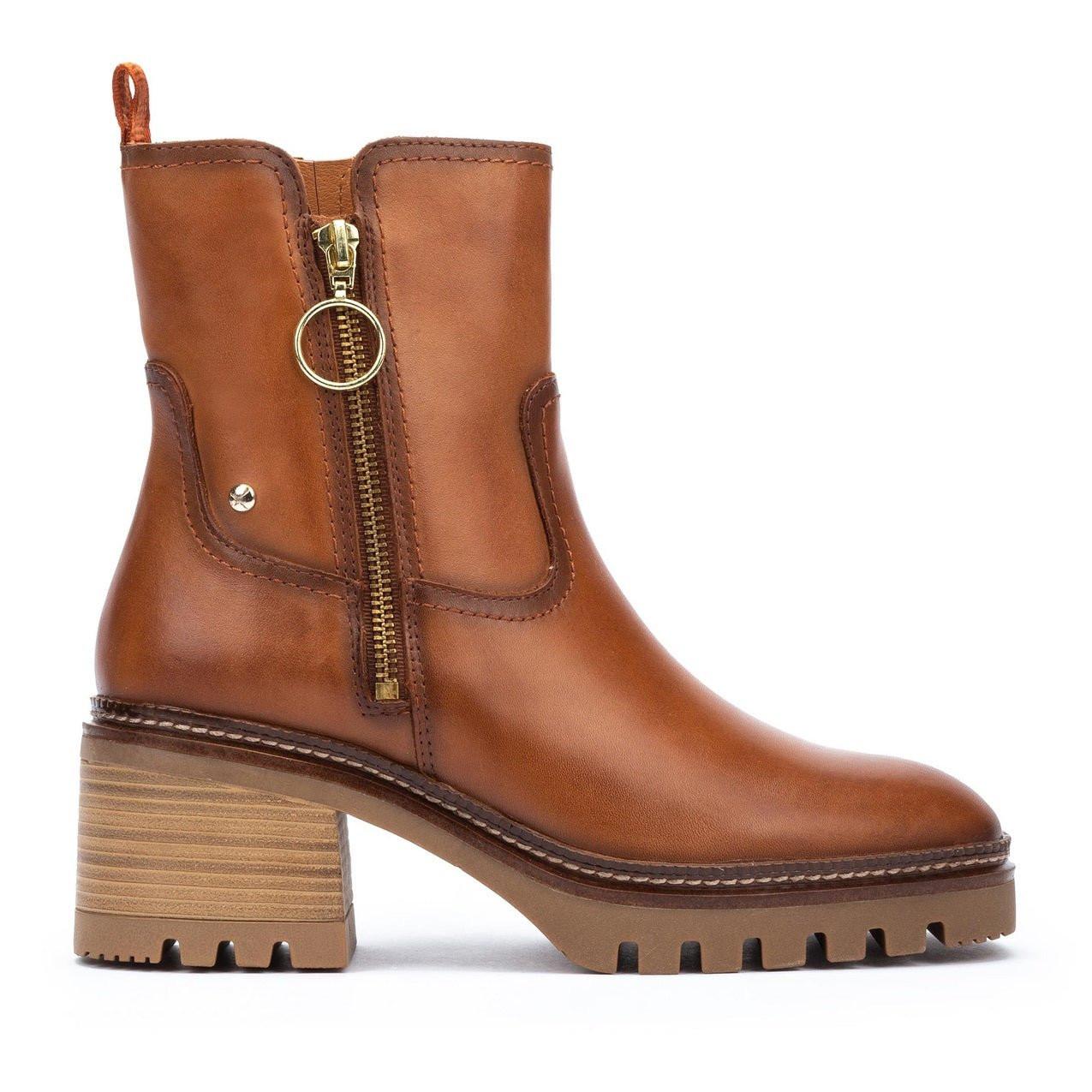 Image of Valladolid - Leder Stiefelette Damen Braun 40