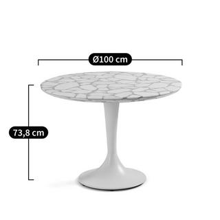 AM.PM Plateau de table terrazzo Ø100 cm  