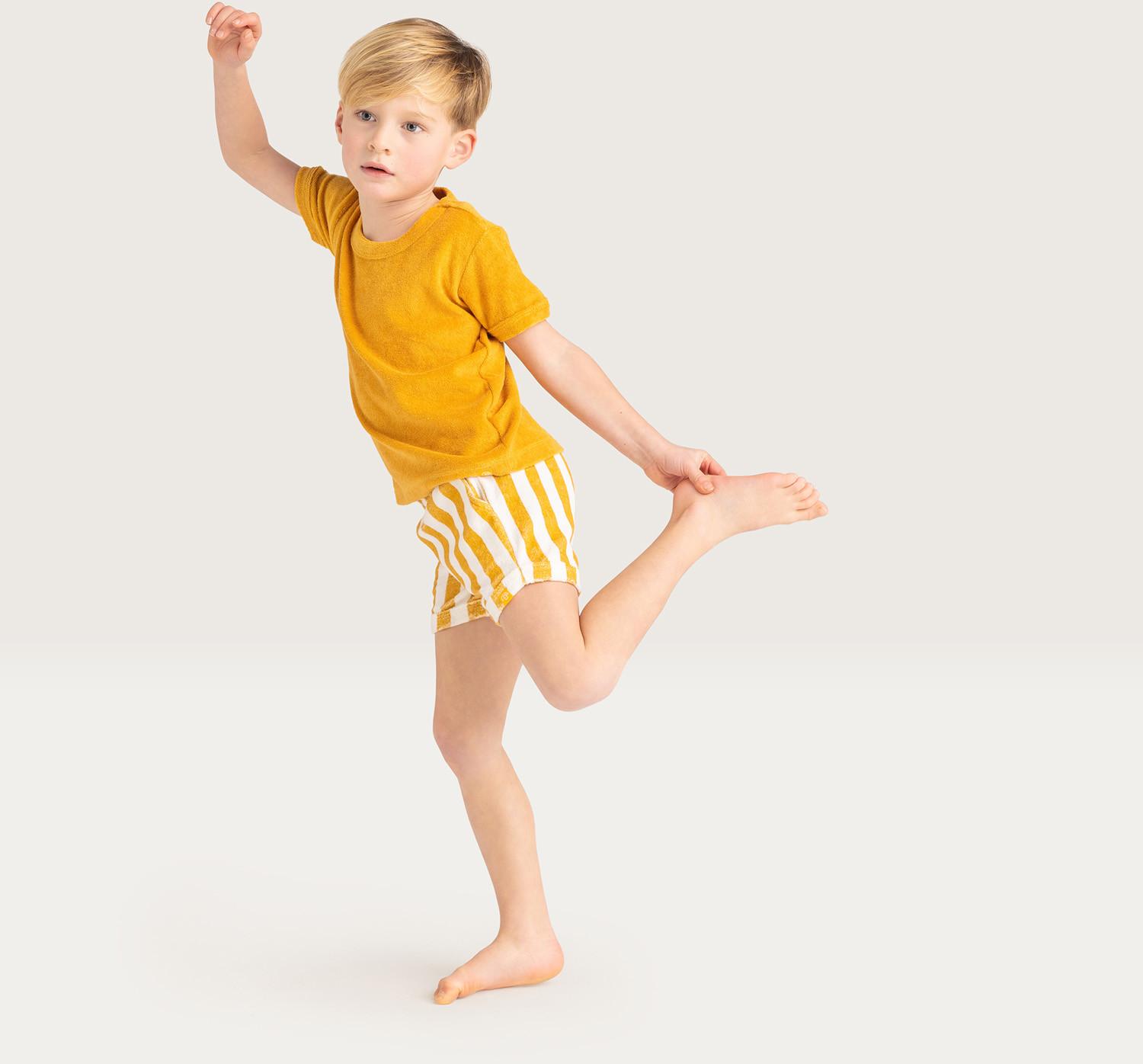 Swim Essentials  Badehose Jungs 1101 Yellow Striped 