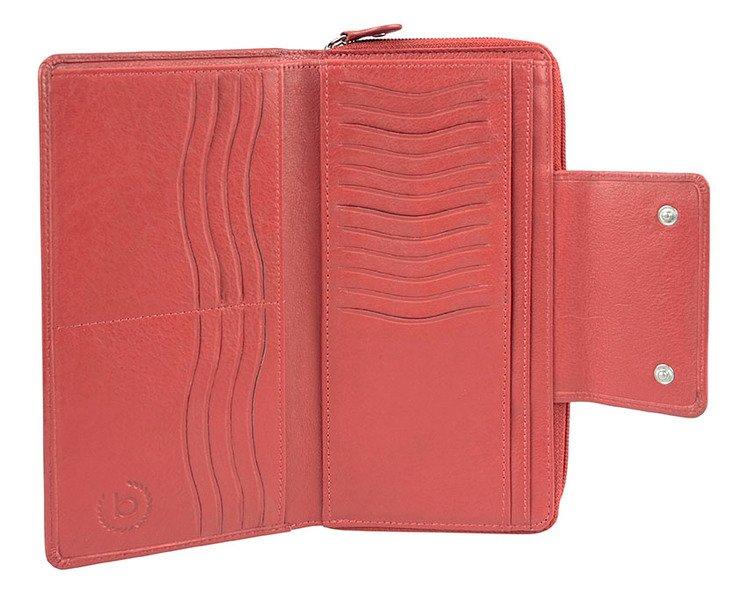 BUGATTI Vertice Langbörse mit Reissverschluss  