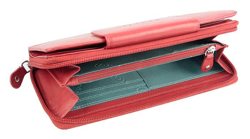 BUGATTI Vertice Langbörse mit Reissverschluss  