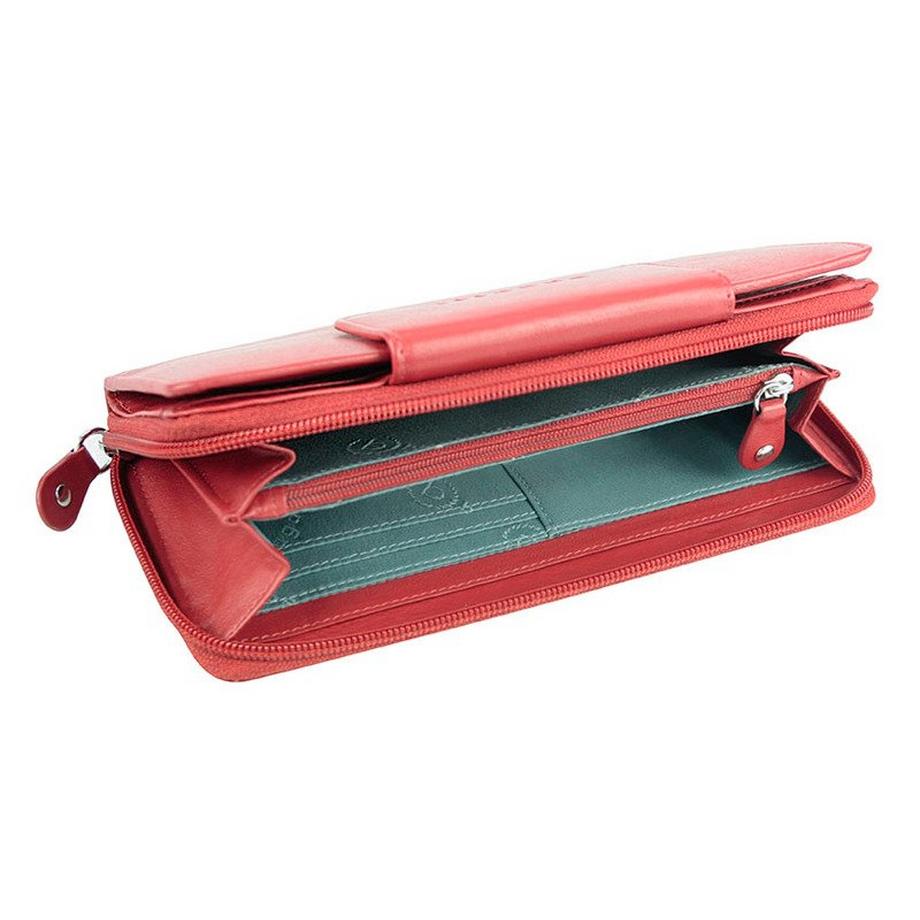 BUGATTI Vertice Langbörse mit Reissverschluss  