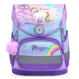 Belmil  COMPACT Schulrucksack-Set Rainbow Unicorn Magic 